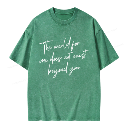 Pagewings Fantasy Reading Unisex Washed T-shirt
