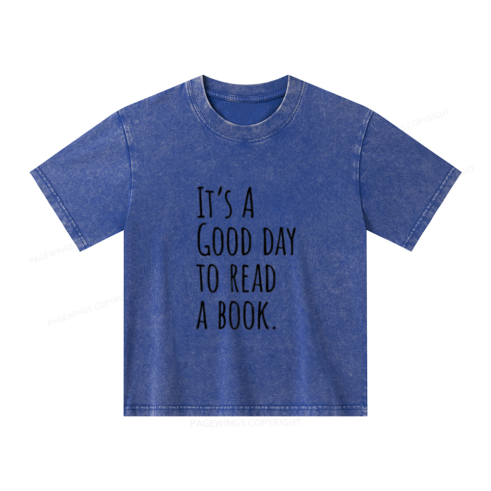 [Copy]Pagewings Cute Graphic Tees Trending Now Unisex Kids Washed T-shirt