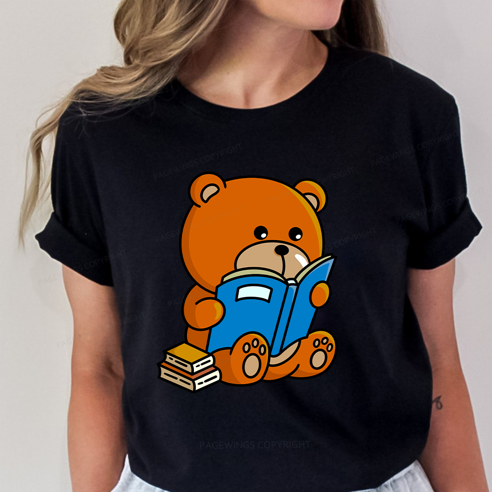 Pagewings Bookish Bear Unisex Classic T-shirt