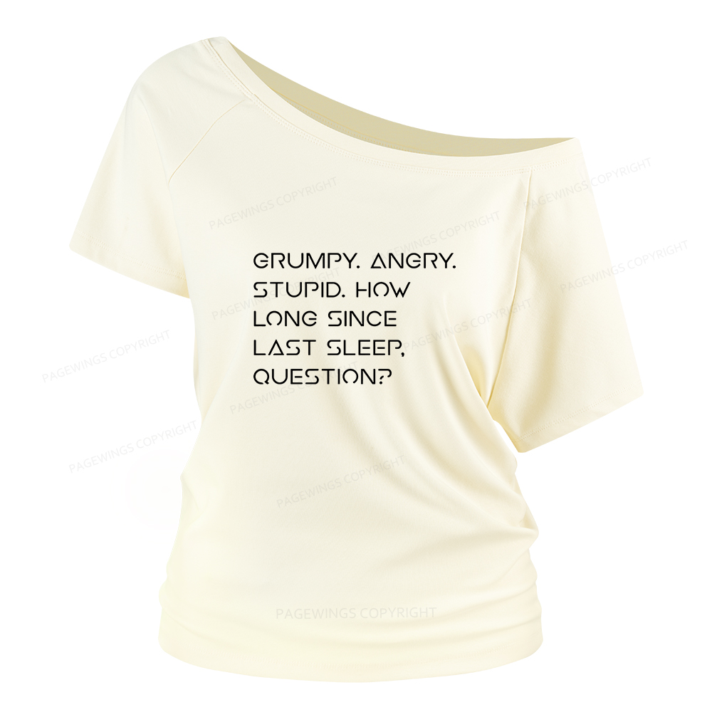 Pagewings Sci-Fi Lover Women Off Shoulder T-shirts