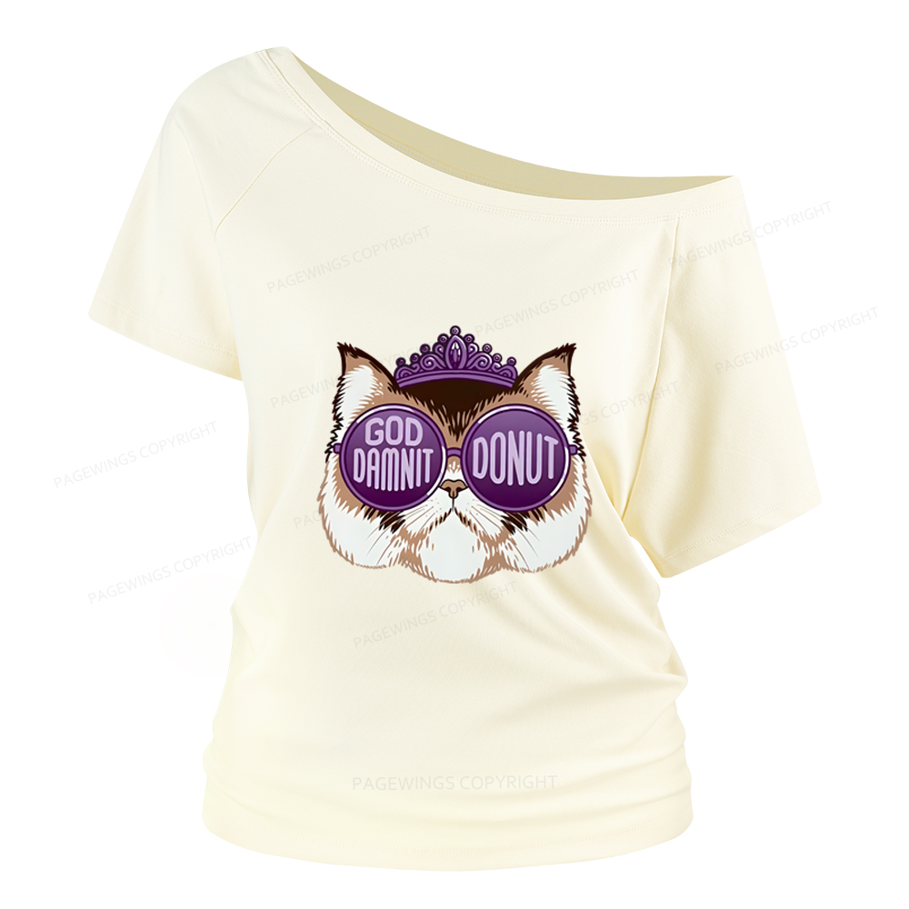 Pagewings Sci-Fi Book Lover Women Off Shoulder T-shirts