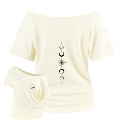 Pagewings Feyre Darling Women Off Shoulder T-shirts