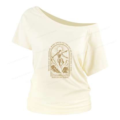Pagewings Truthless of Shinovar Women Off Shoulder T-shirts
