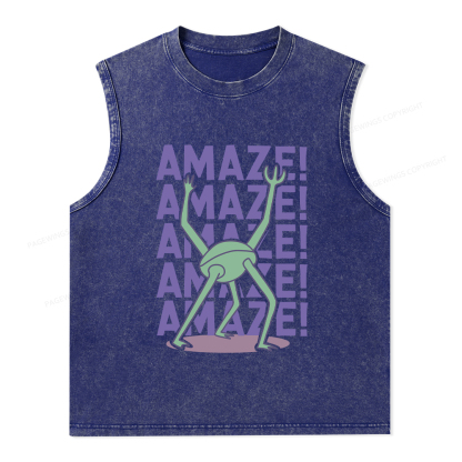Pagewings Rocky Amaze Unisex Washed Tank Top