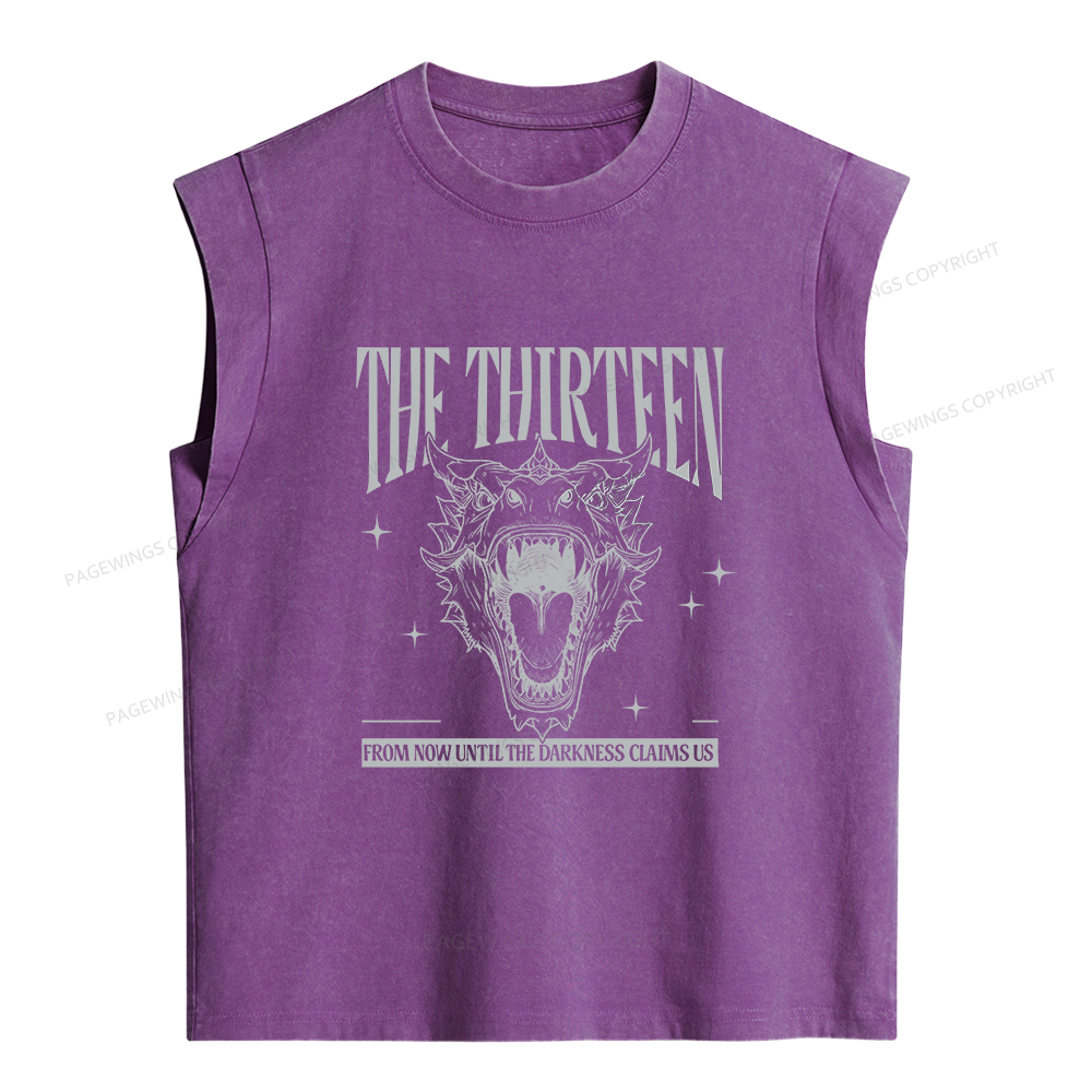  Pagewings Fantasy Bookish Women's Washed Tank Top
