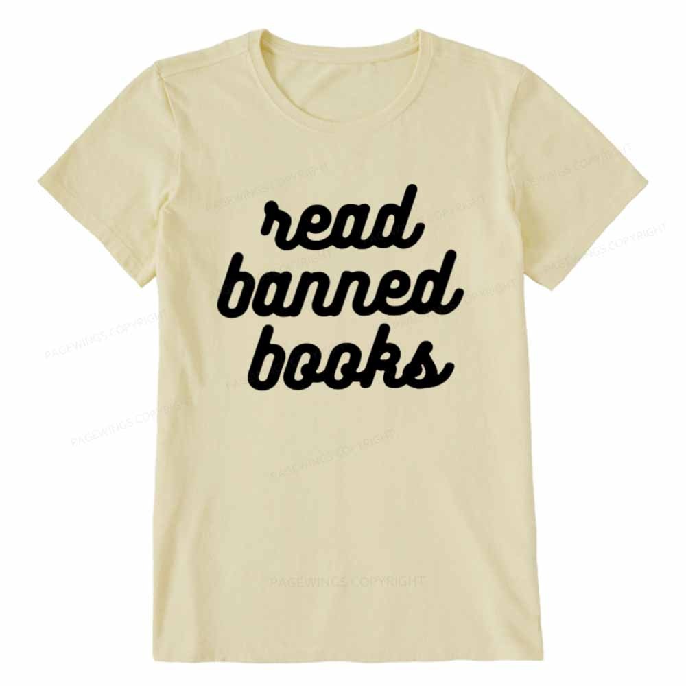 Pagewings Read Banned Books Unisex Tee Unisex Classic T-shirt