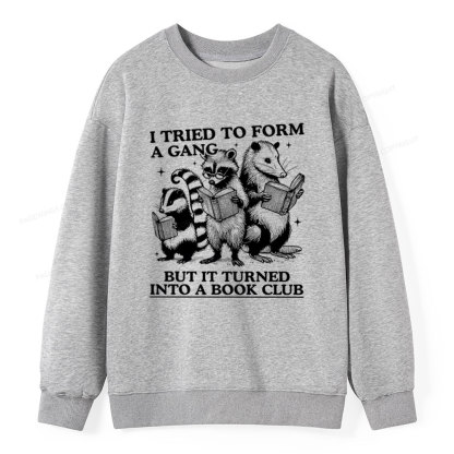 Pagewings A Gang Turn Into A Book Club Unisex Classic Sweatshirt