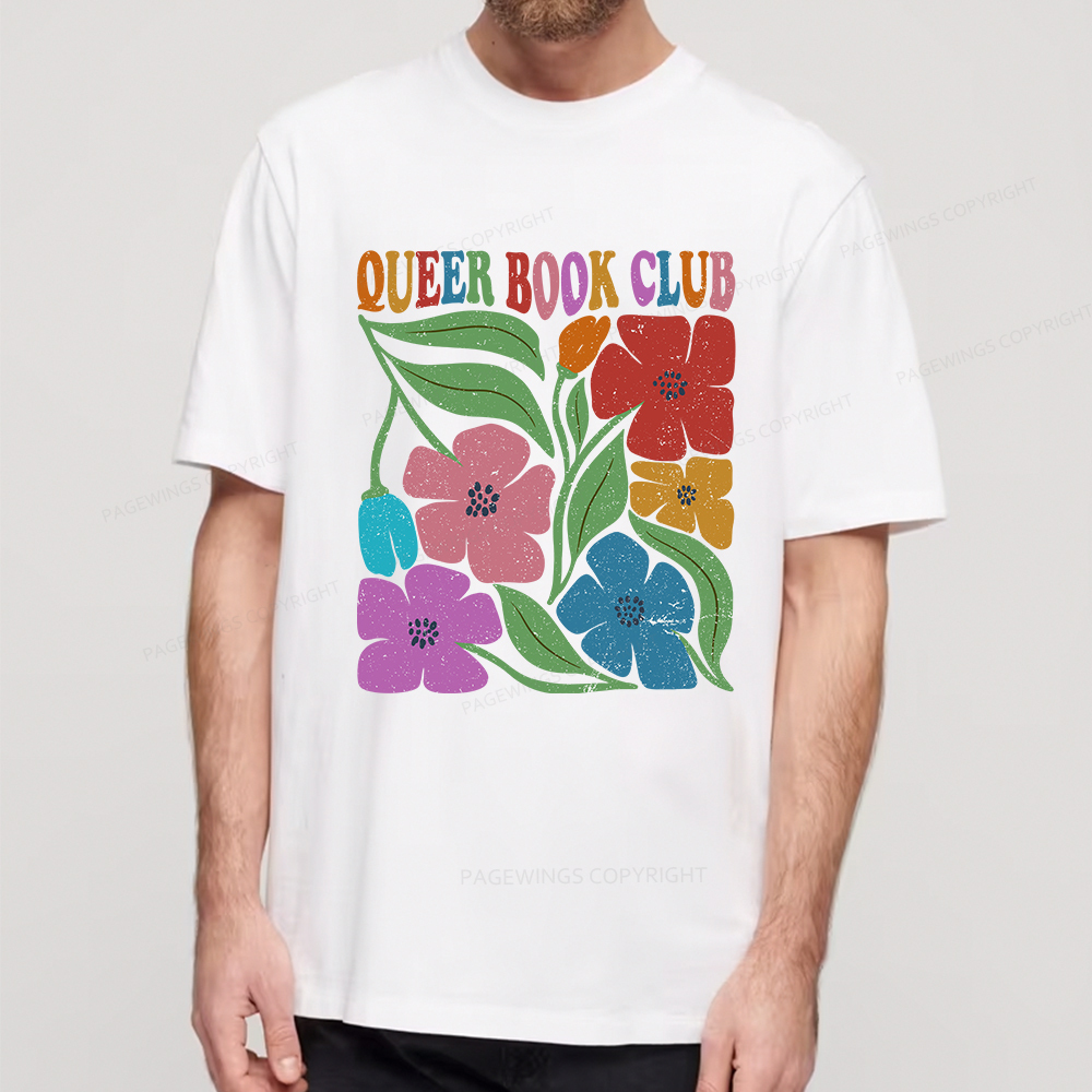 Pagewings Queer Book Club Unisex Classic T-shirt