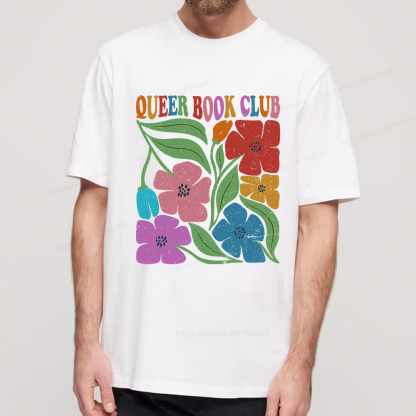 Pagewings Queer Book Club Unisex Classic T-shirt