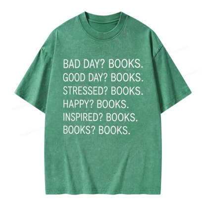 Pagewings Bookish Unisex Washed T-shirt