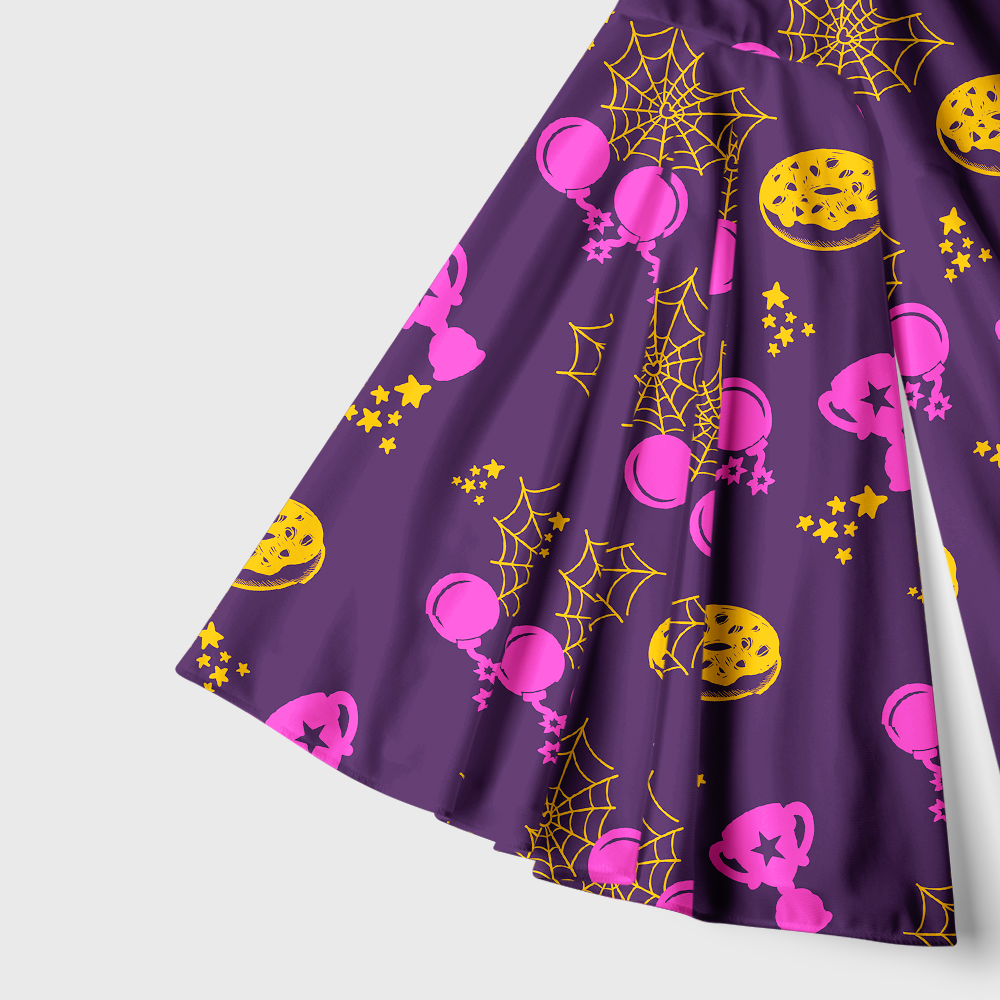 Pagewings Sci Fi Book Lover Bell Sleeve Dress
