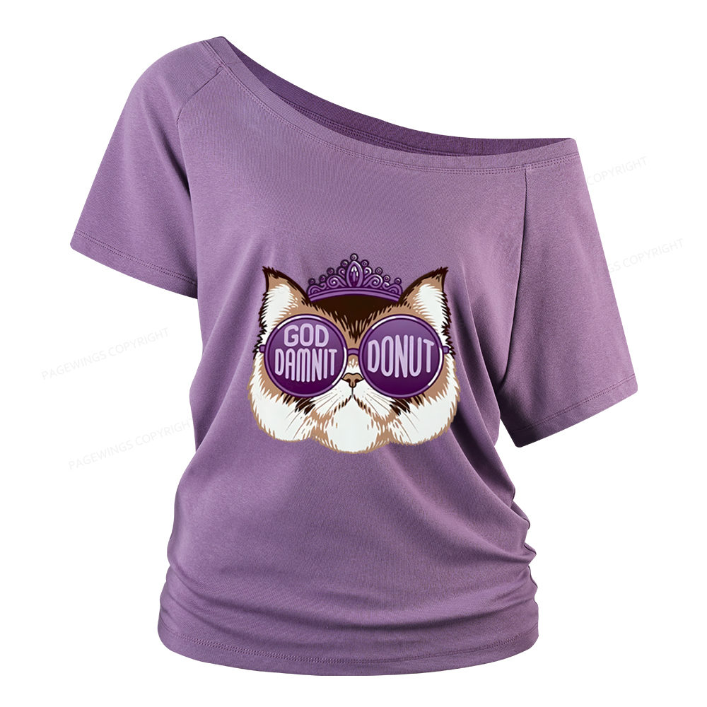 Pagewings Sci-Fi Book Lover Women Off Shoulder T-shirts
