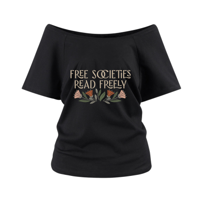 Pagewings Read Freely Off Shoulder Top