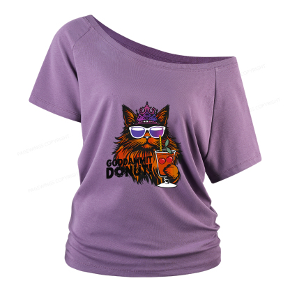 Pagewings Read Sci-Fi Book Women Off Shoulder T-shirts