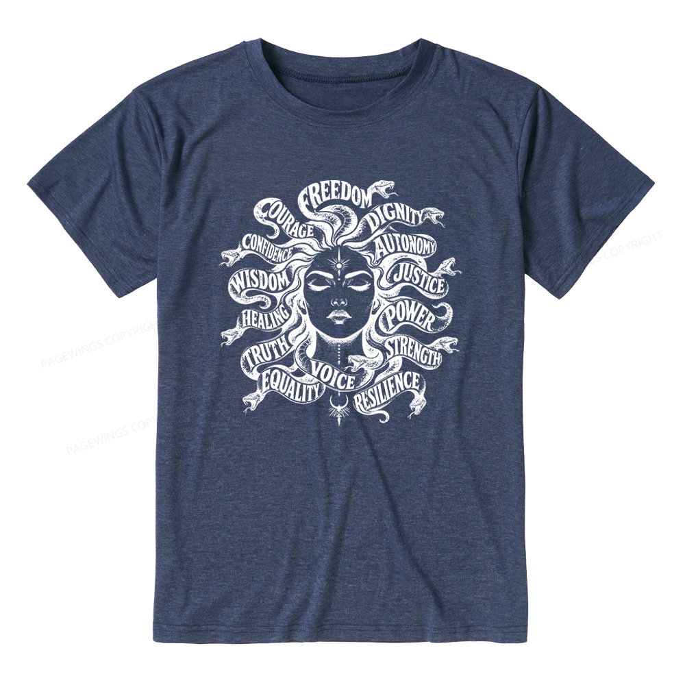 Pagewings Greek Mythology Unisex Heather T-Shirt