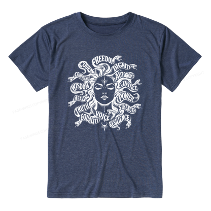 Pagewings Greek Mythology Unisex Heather T-Shirt