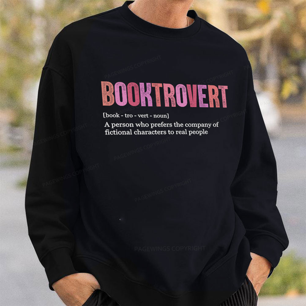Pagewing Funny Book Lover Unisex Classic Sweatshirt