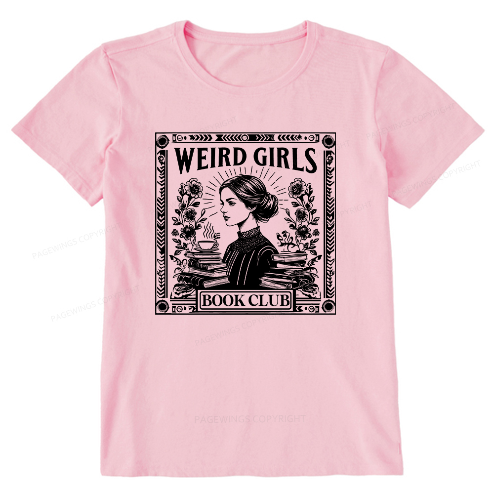 Pagewings Weird Girls Book Club Unisex Classic T-shirt