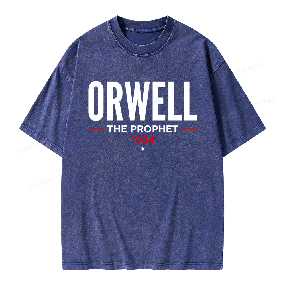 Pagewings The Prophet Unisex Washed T-shirt