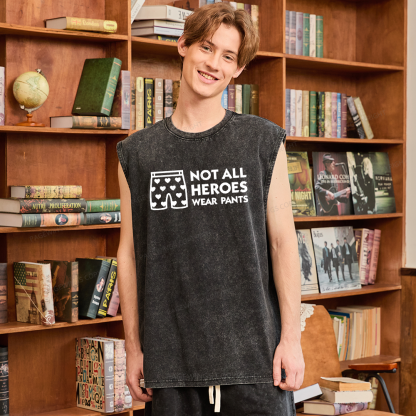 Pagewings Sci-Fi Book Lover Unisex Washed Tank Top
