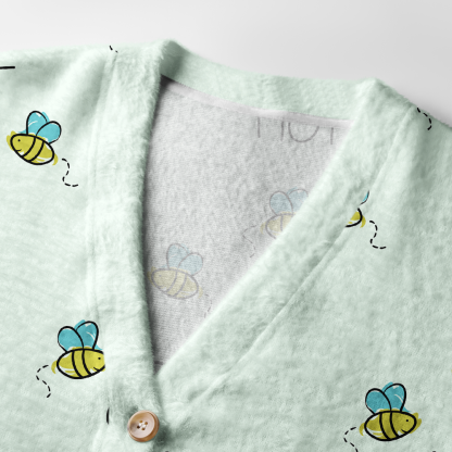 Pagewings Bookish Vibe Light Knit Unisex Cardigan Sweaters