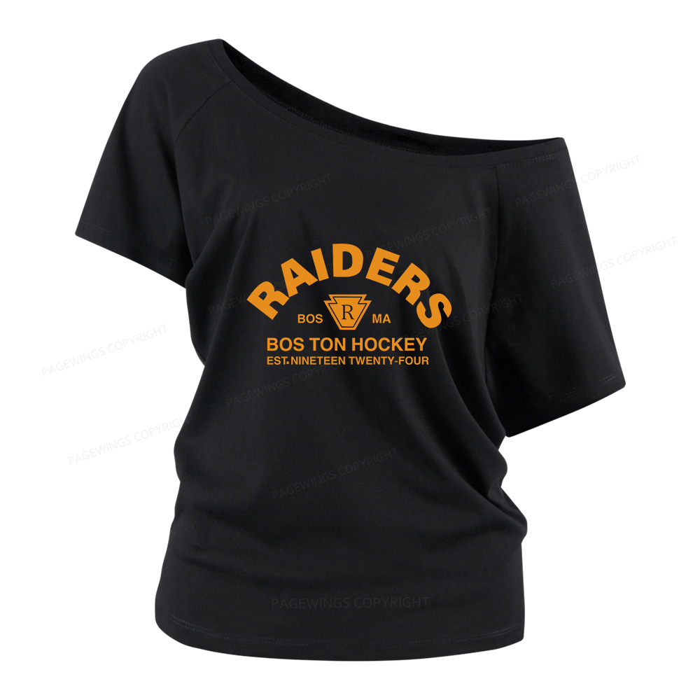 Pagewings Romance Book Women Off Shoulder T-shirts