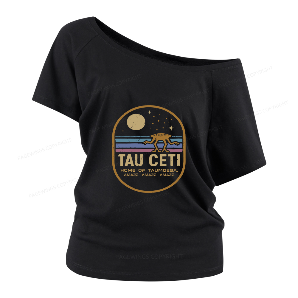 Pagewings Amaze Women Off Shoulder T-shirts