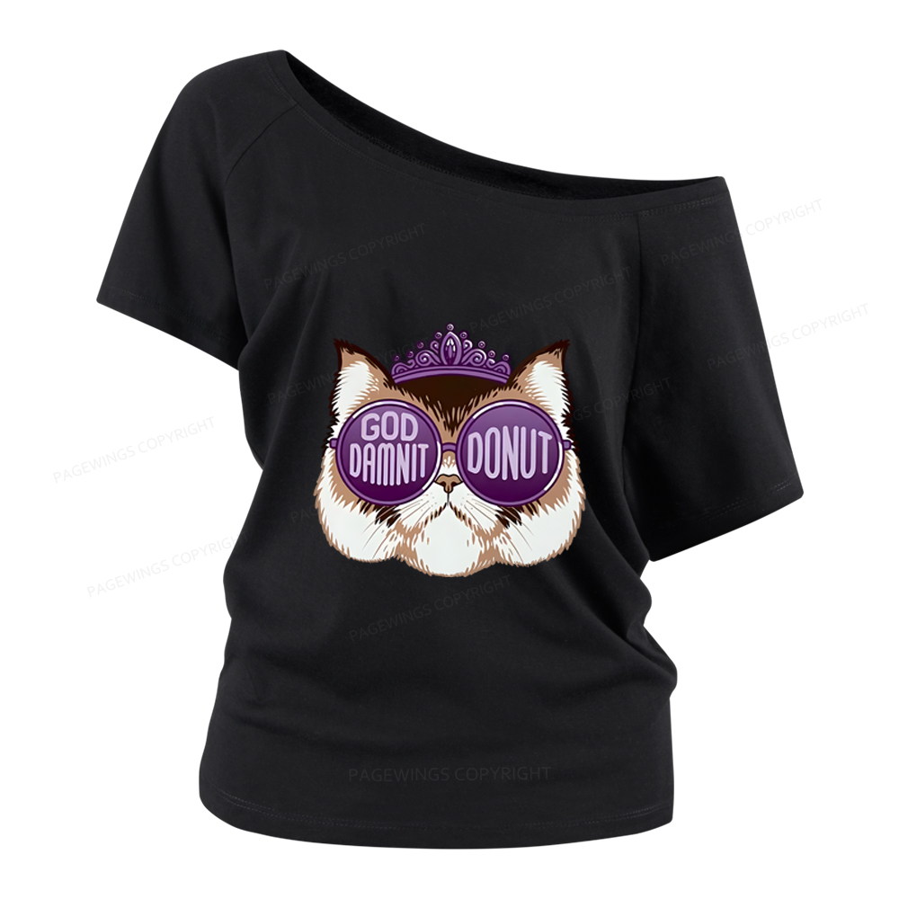 Pagewings Sci-Fi Book Lover Women Off Shoulder T-shirts
