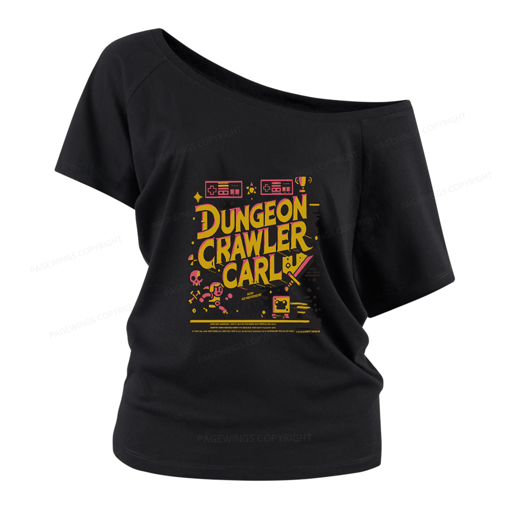 Pagewings Book New Achievement Women Off Shoulder T-shirts