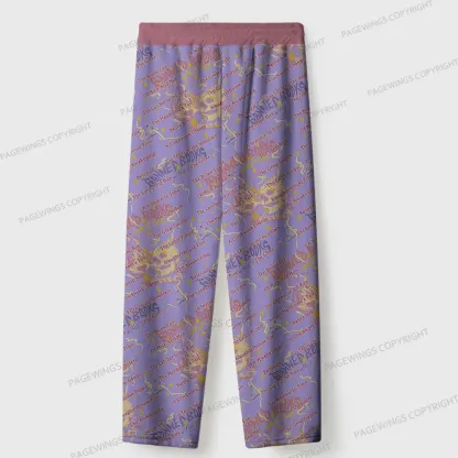 Pagewings Banned Books Unisex Flannel Pajama Set