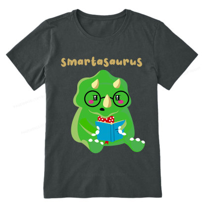 Pagewing Smart Dinosaur Is Reading Seriously Unisex Classic T-shirt
