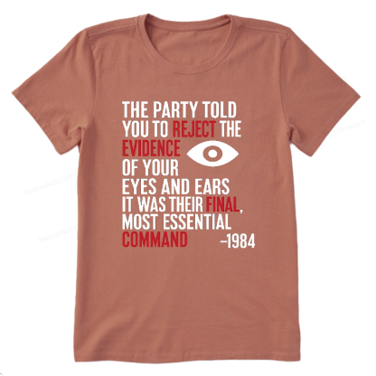 Pagewings Dystopia Quote Unisex Classic T-shirt