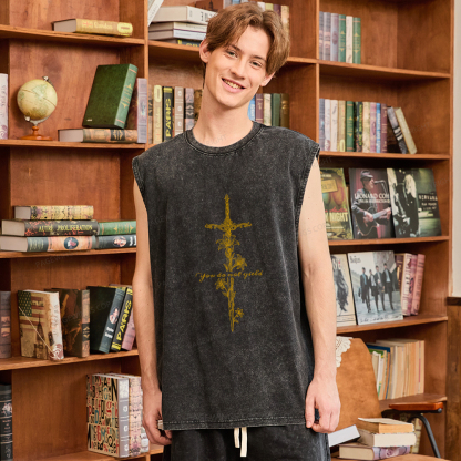 Pagewings You do Not Yield Unisex Washed Tank Top