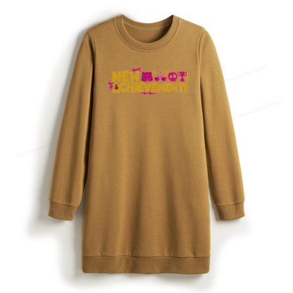 Pagewings Sci Fi Bookish Sweatshirt Dress