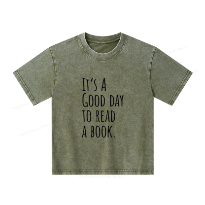[Copy]Pagewings Cute Graphic Tees Trending Now Unisex Kids Washed T-shirt