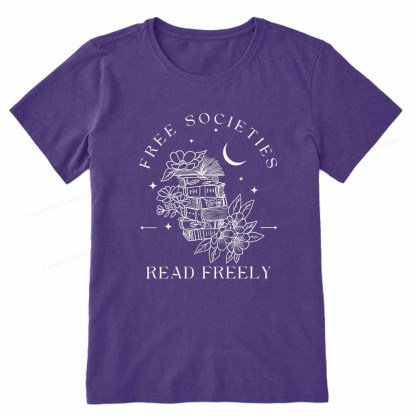 Pagewings Free Societies Read Freely Comfort Colors Shirt Unisex Classic T-shirt