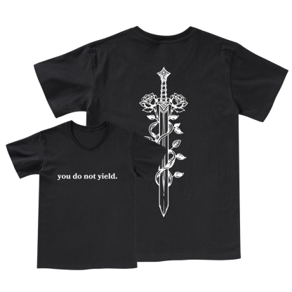 Pagewings Throne of Glass Merch TOG Shirt, Aelin Galathynius V-neck T-shirt
