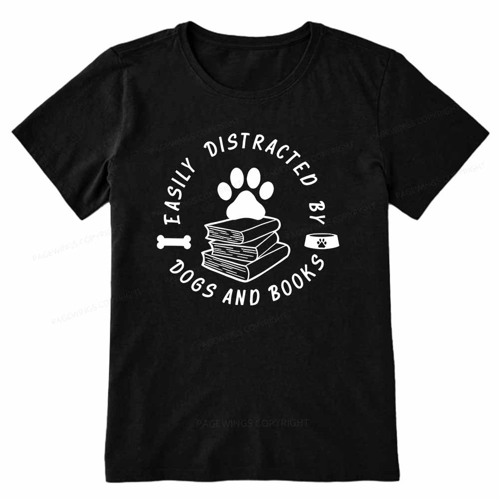 Pagewings Book Lover Sweater Funny Dog Sweater Unisex Classic T-shirt