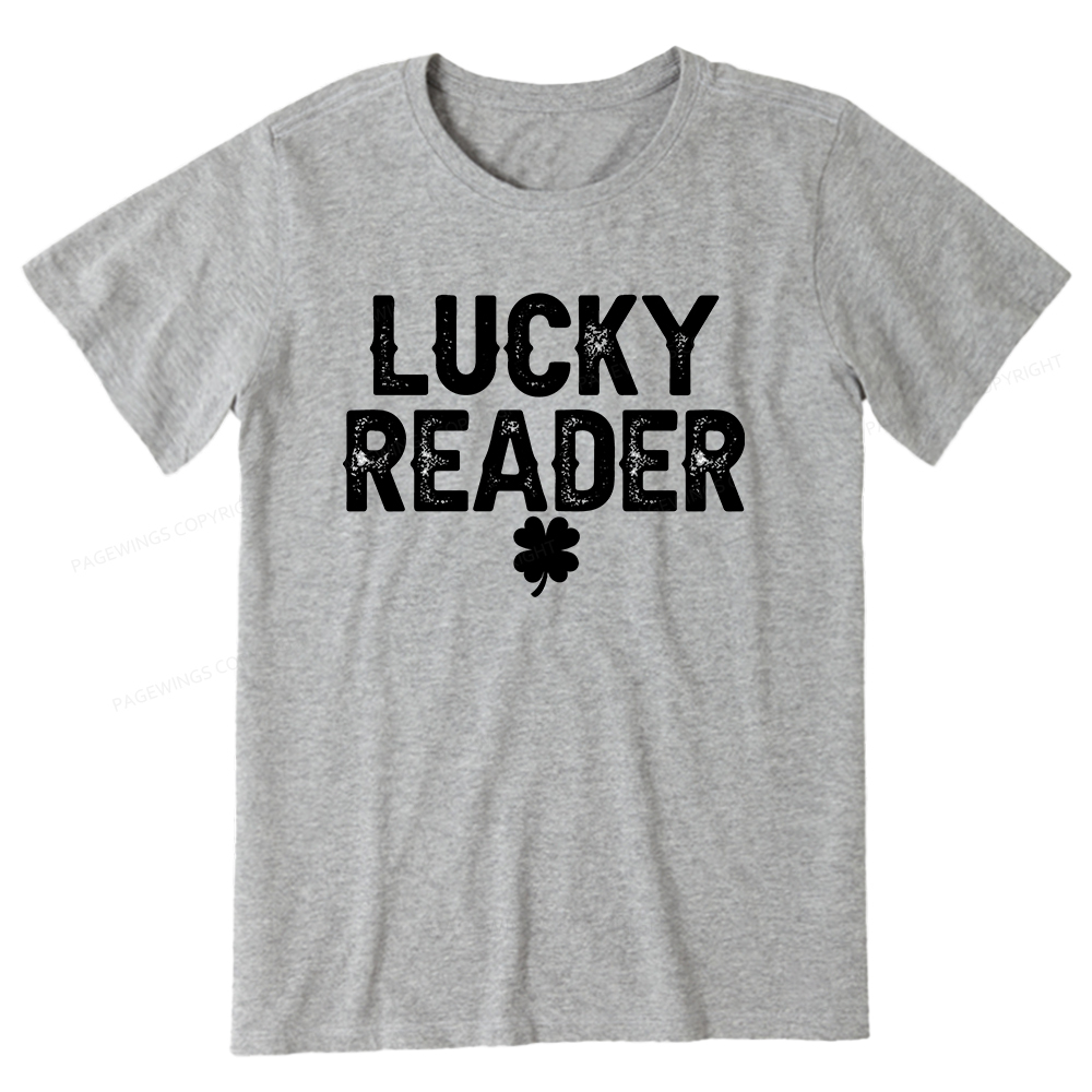 Pagewings Lucky and Lucky Fucker Graphic Tees Unisex Classic T-shirt