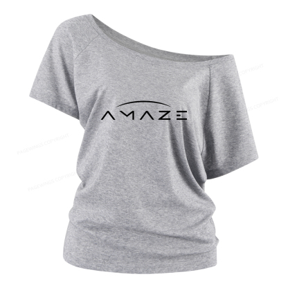 Pagewings Amaze Women Off Shoulder T-shirts