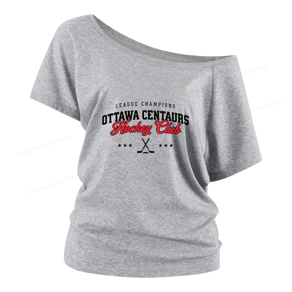 Pagewings Romance Reader Women Off Shoulder T-shirts