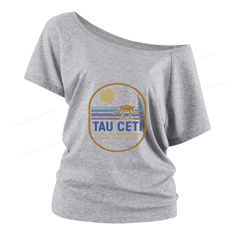 Pagewings Amaze Women Off Shoulder T-shirts