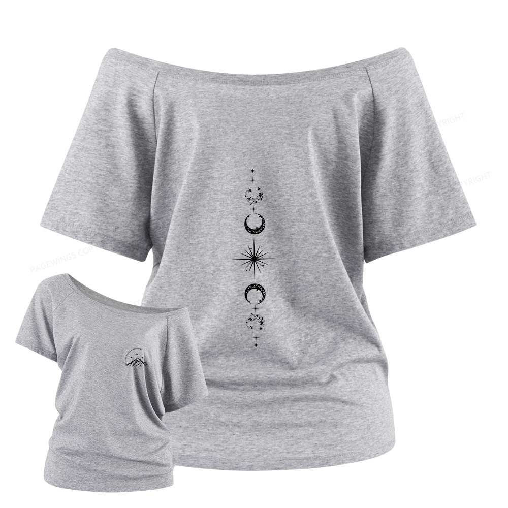 Pagewings Feyre Darling Women Off Shoulder T-shirts