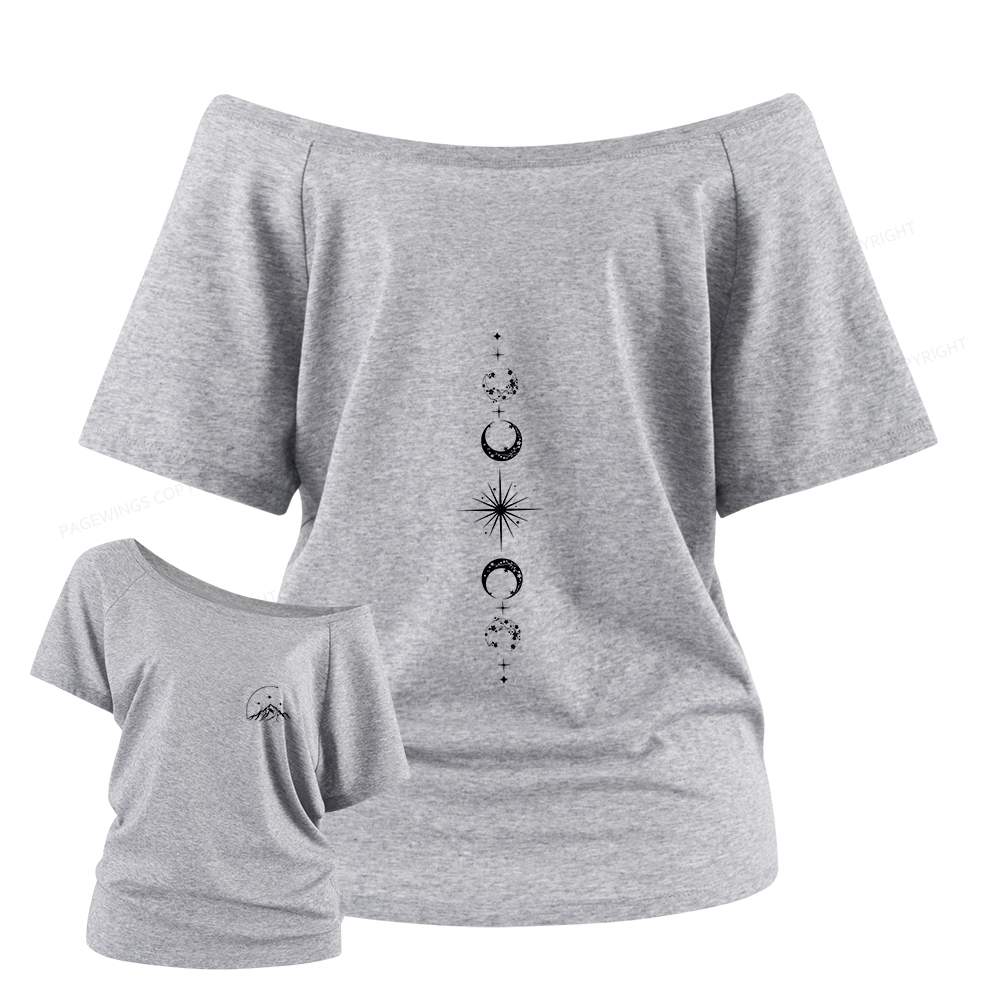 Pagewings Feyre Darling Women Off Shoulder T-shirts