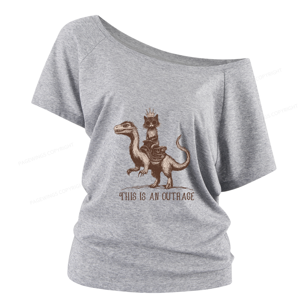Pagewings Sci-Fi Book Lovers Women Off Shoulder T-shirts