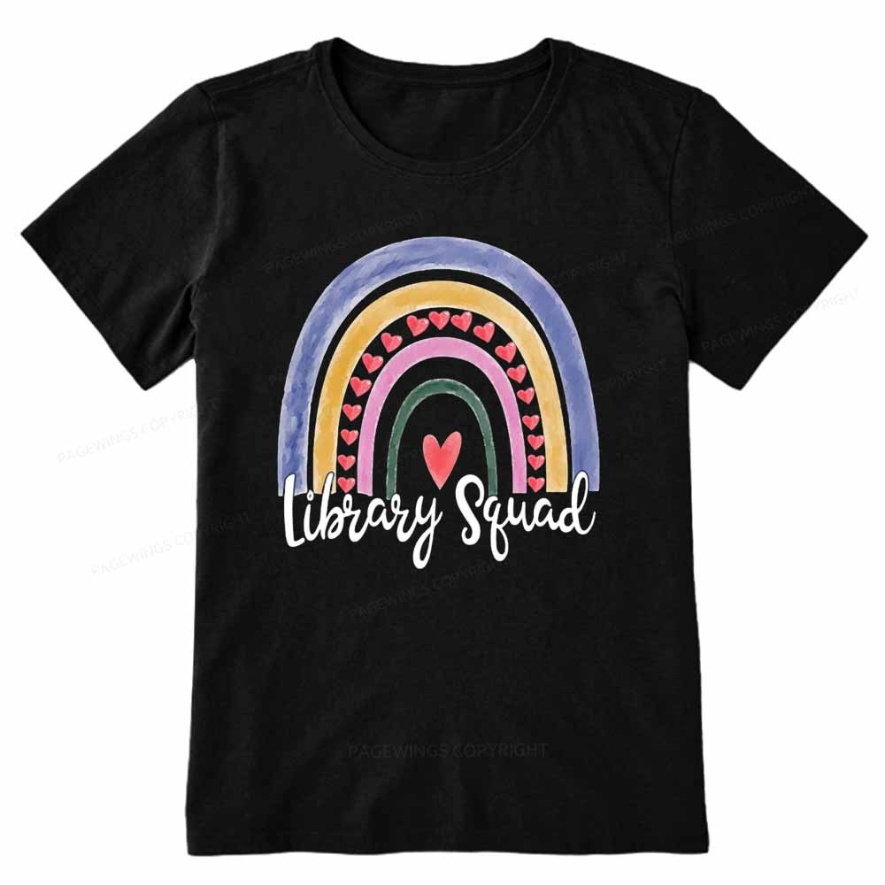 Pagewings Library Squad Shirt Unisex Classic T-shirt