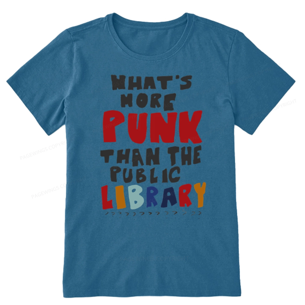 Pagewings What's More Punk Than The Public Library Unisex Classic T-shirt