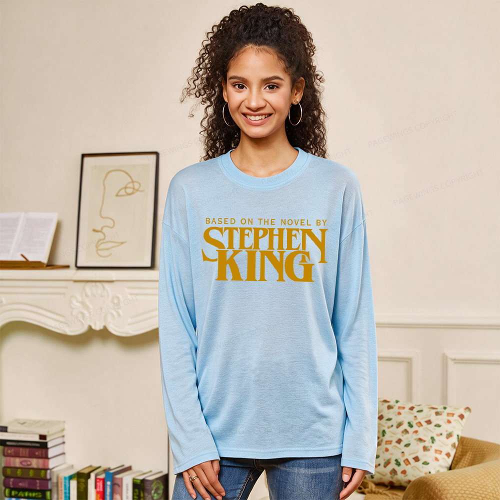 Pagewings A Novel By Horror Writer Unisex Lightweight Long Sleeve T-Shirt