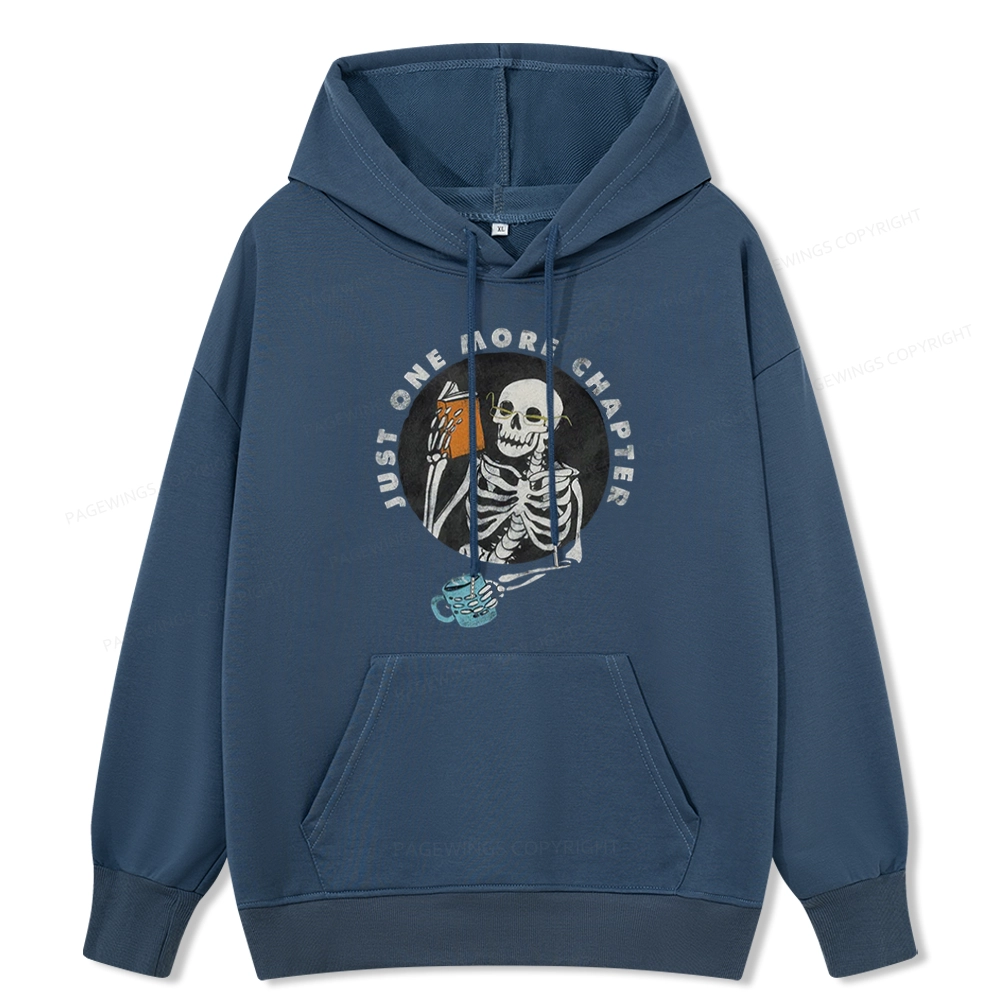 Pagewings Halloween Just One More Chapter Unisex Classic Hoodie