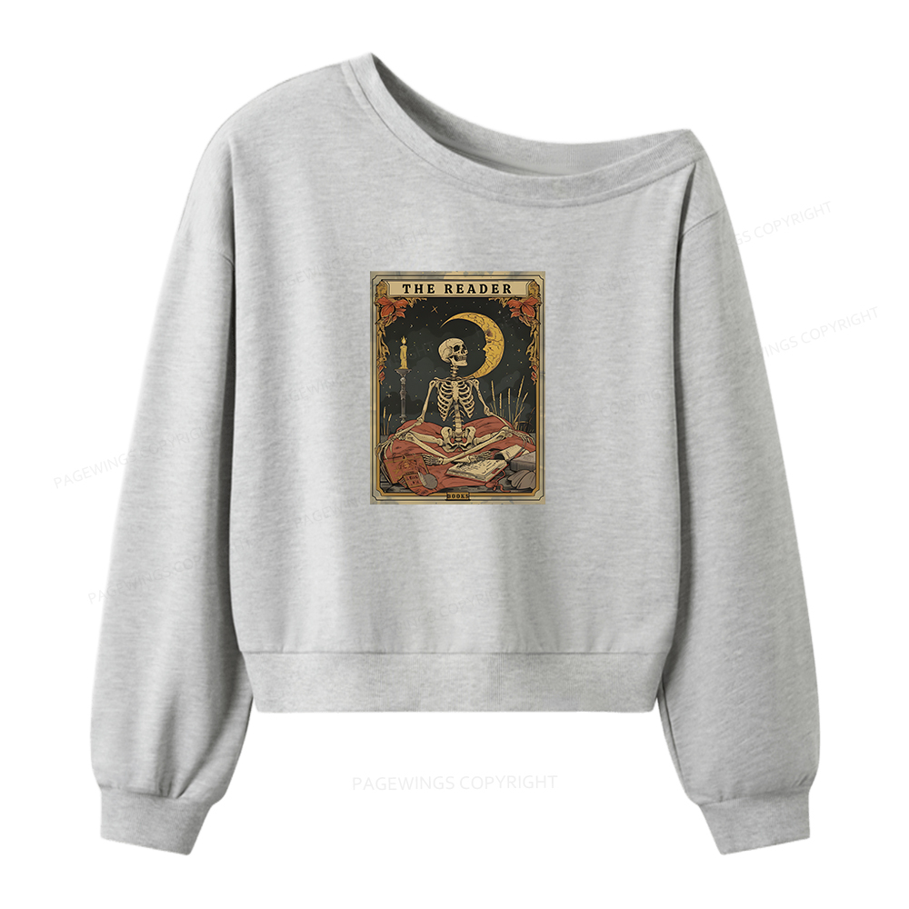 Pagewings Thorns And Roses Court Of Dreams Women Off  Shoulder Sweatshirt